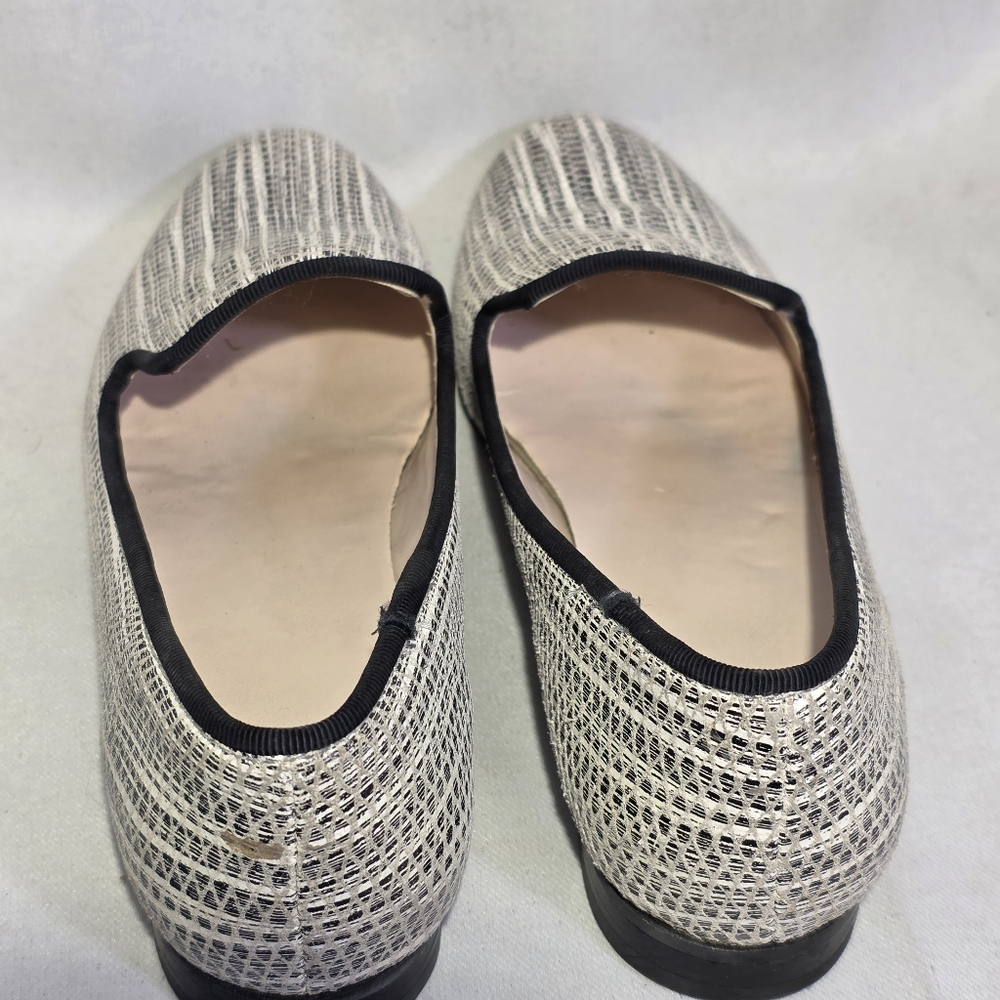 Cole Haan Size 5 B Sabrina Woven Loafer Flat Leather Textured Flat D43680 - Picture 6 of 9